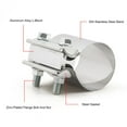 thumbnail image 2 of Adjustable Stainless Steel DIY Exhaust Muffler Connector Sleeve Clamp 4 inch, 2 of 6