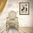 thumbnail image 3 of Furuya, Korin 24x32 Gold Ornate Wood Framed with Double Matting Museum Art Print Titled - Japanese Graphic Design IV, 3 of 4