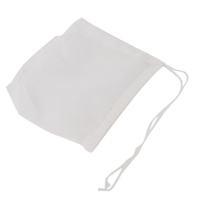 Bolsa de filtro de nailon reutilizable y duradera para jugo y leche, de 120 mallas, para café, soja y frutas