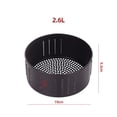 thumbnail image 2 of Cesta de freír al aire Macarena Resistente al Recubrimiento antiadherente 2.6L 19x9.3cm, 2 of 7