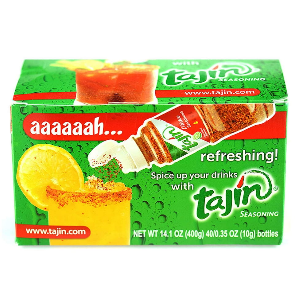 Tajín Clásico Chile Lime Seasoning Mini Display 0.35 oz (Pack of 40