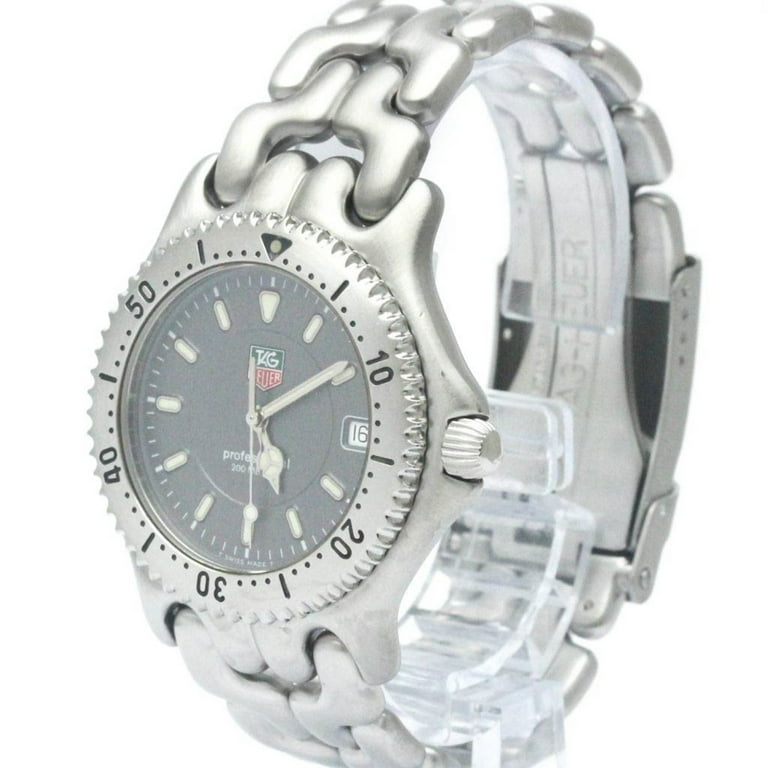 Pre-Owned Polished TAG HEUER Sel Professional 200M Steel Quartz 