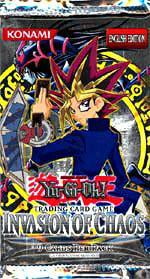 IOC Yugioh Invasion of Chaos - Sealed Booster Pack Unlimited