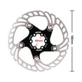 thumbnail image 3 of Bike Floating Disc Brake Rotor 140/160/180/203mm Bicycle Rotors With 6 Bolts For Mountain Bike, 3 of 8