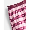 thumbnail image 5 of Sleep On It Girls Long Sleeve Top and Plaid Pants Pajama Set, 2 Piece, Sizes 7-16, 5 of 6