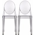 thumbnail image 1 of Nicer Furniture Ghost Clear Side Chair, 1 of 5