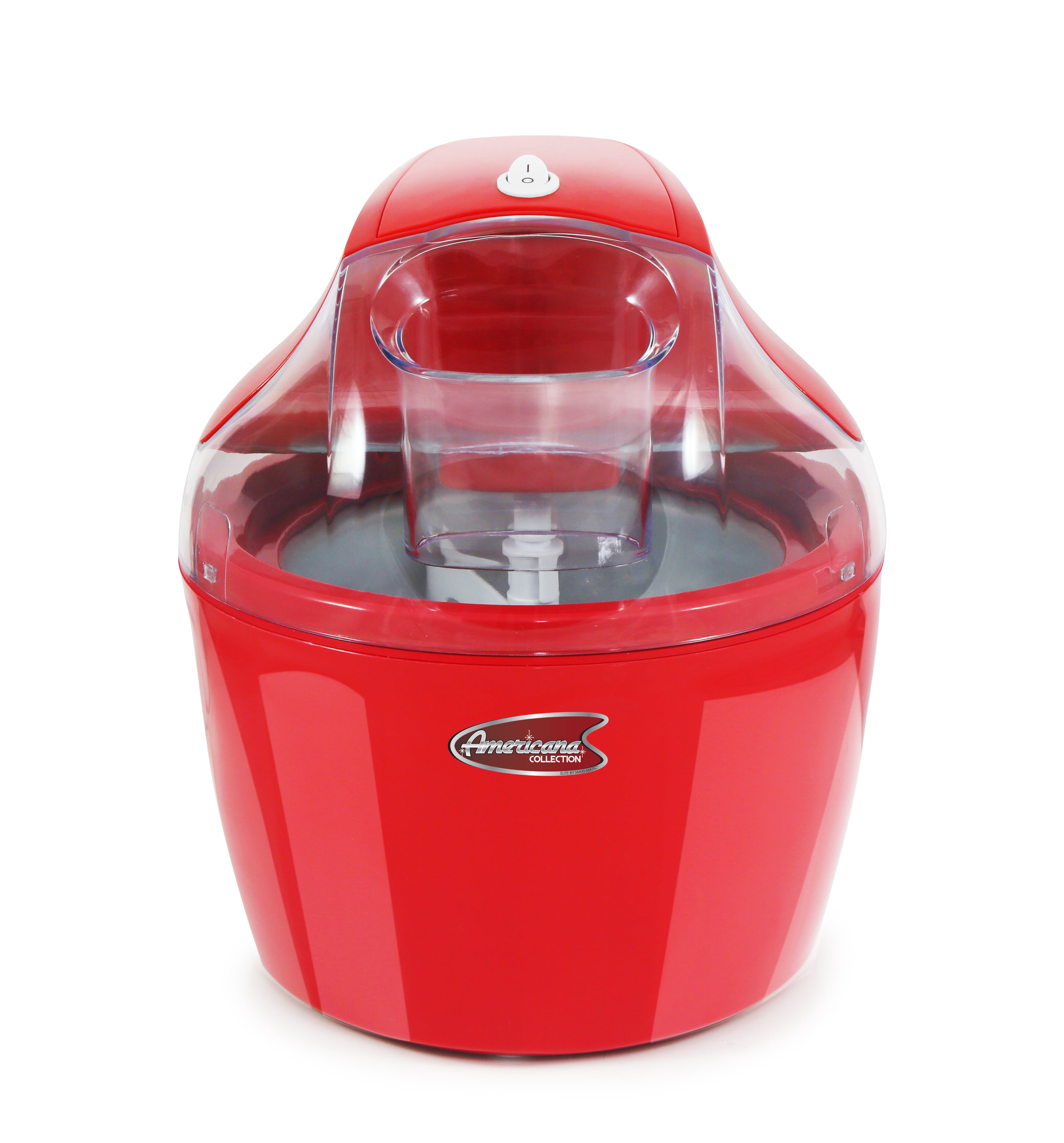 Americana EIM-1400R 1.5Qt. Electric Ice Cream Maker with Quick Freeze Bowl 