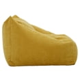 thumbnail image 5 of Overman USA Cooper Soft Filled Dorm Bean Bag Chair - Chloe Marigold, 5 of 6