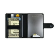 LEDLENSER Lite Wallet - Sleek Leather, 150 Lumen, RFID Blocker for Data Protection, Purple