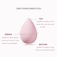 thumbnail image 2 of Beauty Makeup Sponge Puff Teardrop Blender Foundation Sponge Set With jar Gift Flawless Bottle Design Drift bottle macaron makeup egg Multi-colored - Pink, 2 of 5