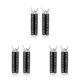 thumbnail image 4 of Soidarity Pinzas esponjosas de raíz para el cabello, flequillo, peluquería, horquillas para el cabello, tubo rizado perezoso, rulos lavables portátiles 2 uds negro 3piezas Soidarity CBP259148, 4 of 6