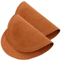 PTOOTP Brown Suede Patches for Clothes Sewing Elbow Knee Repair 1 Pair Fabric Patch
