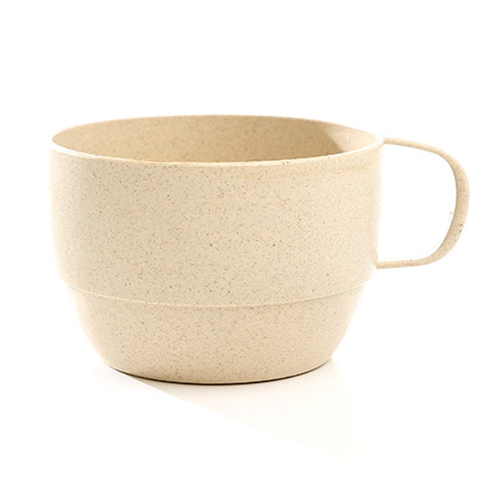 Fashion Wheat Straw Cup Literature And Art Environmental Protection Health Natural Milk Tea Cup
