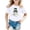 V123-White, variant on WhouRiu Girls Fashion Graphic Tees Kids Short Sleeve Crew Neck Tshirt Comfortable Cute Casual Summer T Shirts,9-10 Years