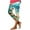 BE-Multicolor, variant on Compression Leggings for Women Tummy Control Summer Hawaiian Tropical Print High Waist Yoga Cropped Pants Casual Knee Length Slim Fitting Beach Capris Multicolor M Prime Sales Today