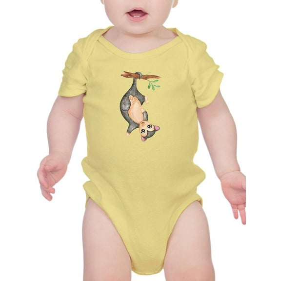 Opossum Upside Down Bodysuit Infant -Image by Shutterstock, Newborn