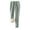 Green, variant on HUPOM Dress Pants Women Pants For Women In Clothing Compression High Waist Rise Long Wide-Leg L