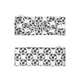 thumbnail image 4 of Balery Happy Football Pattern Baby Headbands Hairbands Hair Bow Elastics for Baby Girls Newborn Infant Toddlers Kids, 4 of 4