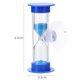 thumbnail image 3 of Reloj de arena de 2 minutos para niños, temporizador de cepillado de dientes con ventosa para decoración del hogar (azul) Ehuebsd Libre de BPA, 3 of 3