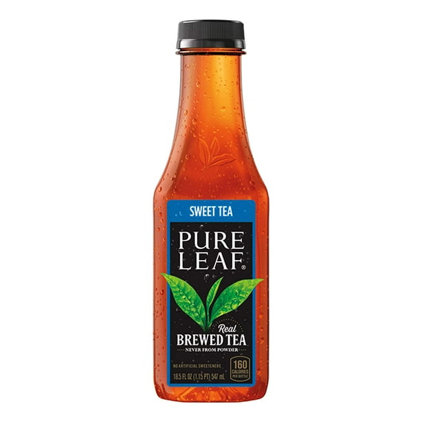 (12 Pack) Pure Leaf Iced Tea, Sweet Tea, 18.5 oz Bottles