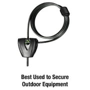 Master Lock Python Adjustable Locking Cable - 6' X 3/16 Diameter 8417D - 2-Pack