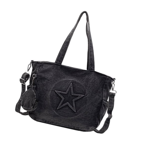 Yokua Denims Shoulder Purses Toted Handbags Trendy Satchel Handbag Crossbody Bags