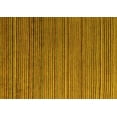 thumbnail image 1 of Ahgly Company Machine Washable Indoor Rectangle Abstract Yellow Modern Area Rugs, 7' x 9', 1 of 4