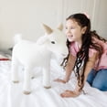 thumbnail image 3 of Melissa & Doug Giant Goat - Lifelike Stuffed Animal (22.5 inches tall), 3 of 10