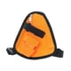 thumbnail image 3 of Estuche de transporte para radio bidireccional en el pecho, multifuncional y ajustable. Naranja, 3 of 9