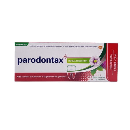 Parodontax Toothpaste 2 Pack Herbal Sensation 2 x 75ml