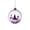 C, variant on ddioayh Clearance Halloween Hanging Ball Ornament, 4 Inch Lighted 3D Orb with Witch Hat Broom and Black Cat, Party Home Wall Decor