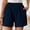 c01Blue, variant on JGGSPWM Womens Shorts Soild Color Lightweight Elastic High Waist Pants for Summer Casual Vacation Essentials with Pockets Yellow S