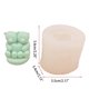 thumbnail image 3 of Silicones Cake Moulds Bear Shape Chocolate Cake Molds Fondant Moulds Baking Molds for Kitchen Baking Decorations, 3 of 4