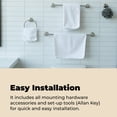 thumbnail image 3 of Idb | Bathroom Hardware Accessory Set Includes 24 Towel Bar Toilet Paper, 3 of 8