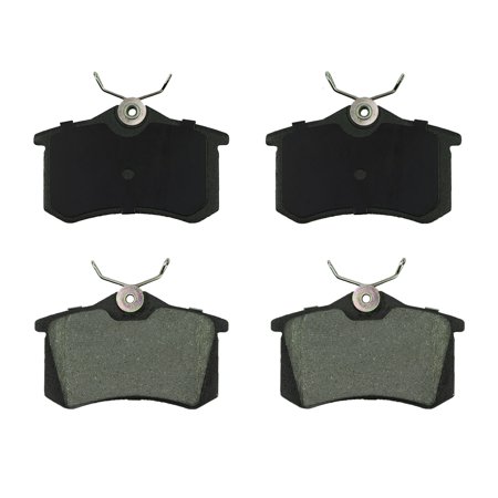 Gridiron Brakes Semi-Metallic Rear Brake Pad Set Driver and Passenger Side