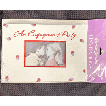 An Engagement Party 8Ct Invitations