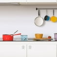 thumbnail image 4 of DRAFIDEEP 6Pack Durable Drawer Handles for Bedrooms Clear Glass Design, 4 of 7