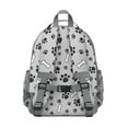 thumbnail image 3 of Dog backpack with floral and puppy accents, lightweight backpack, practical backpack for school or gifts, 3 of 6