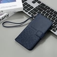 thumbnail image 7 of TECH CIRCLE Folio Phone Case for iPhone SE 2022/2020 & iPhone 8 & iPhone 7 - Lightweight Leather Shell with Stand Wallet Cover with Card Holder/Pocket Portable Simple Case with Wrist Strap, Blue, 7 of 7