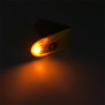 thumbnail image 1 of Clip de luz de circulación nocturna en linterna luces LED ajustables para ciclismo trotar Naranja Sharpla Luz corriente, 1 of 8