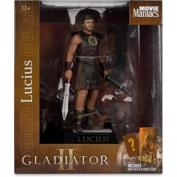 Movie Maniacs Gladiator II 7 Inch Statue Figure 1/10 Scale Posed Scene - Lucius