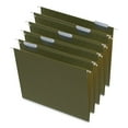 thumbnail image 2 of Universal UNV14141 1/5-Cut Tab Box Bottom Hanging File Folders - Letter Size, Standard Green (25/Box), 2 of 5