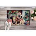 thumbnail image 2 of Carolines Treasures DAC2746JMAT 0.15 x 24 x 36 in. Unisex Shar Pei Cozy Christmas Doormat, 2 of 5