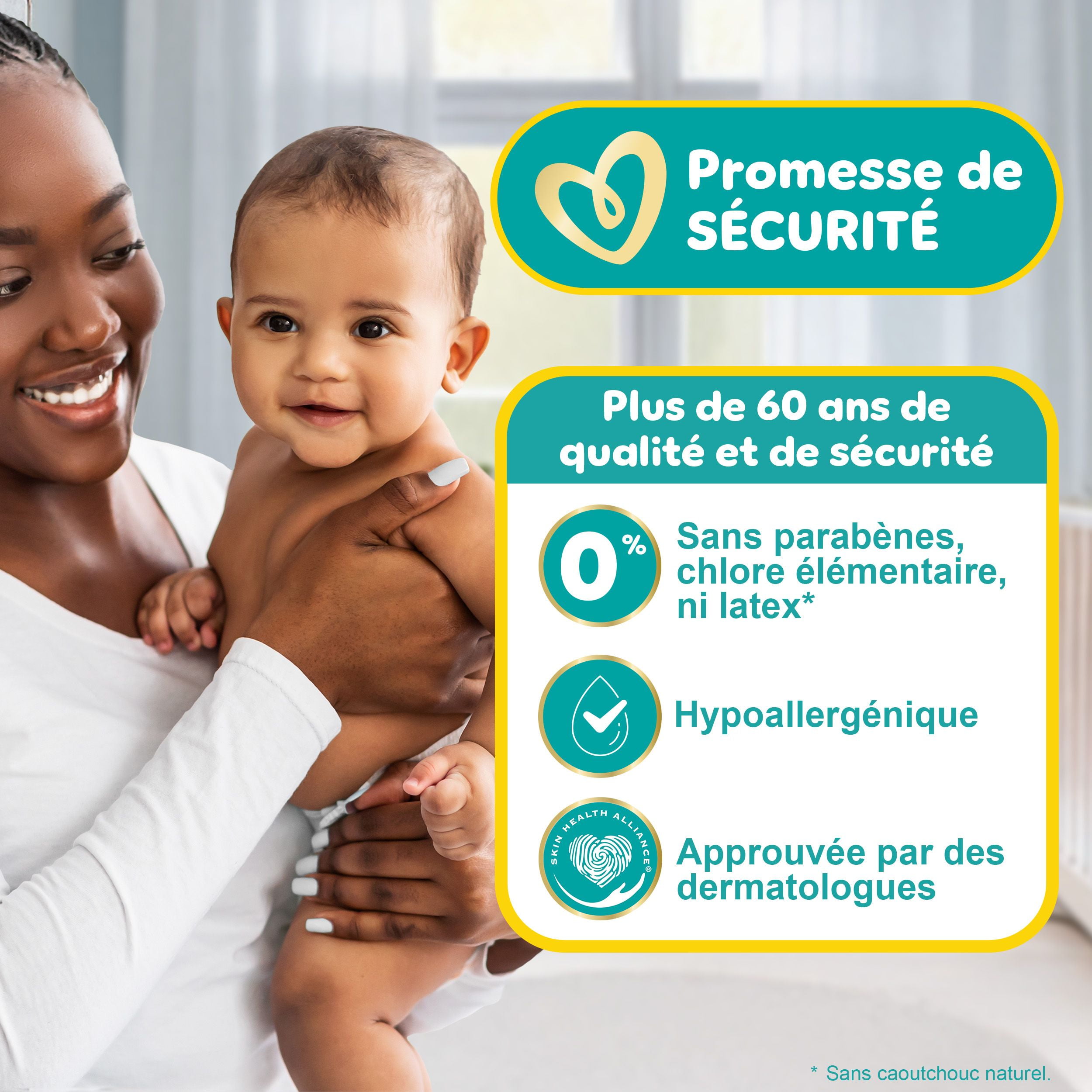 Pampers Baby Dry Ultra Diapers, Mega XL Diapers, Size 6 (23-44 lbs), 72 CT, Absorbent Disposable Diapers