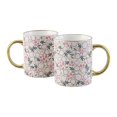 thumbnail image 1 of Mainstays applique rose avec poignée dorée 11.5oz Mug, 1 of 5