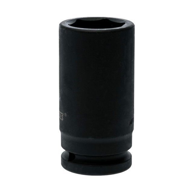 Teng Tools 33MM 3/4 Inch Drive 6 Point Metric Deep Chrome Molybdenum Impact Socket | Mechanic Tool | Hand Tool - 940633-C