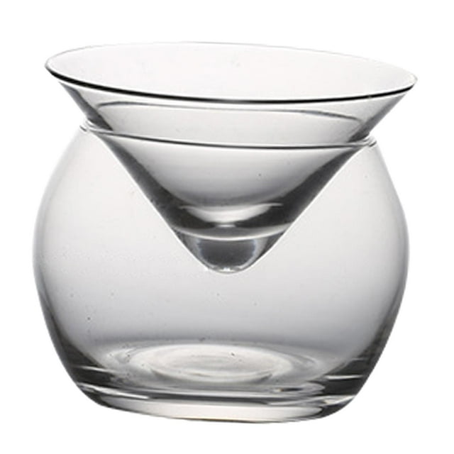 Copa de Martini triangular creativa esférica cónica para beber martinis para bar S