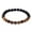 005-2, variant on Men'S Triple Protection Natural Black Obsidian Hematite Tiger'S Eye Bracelet-005-2