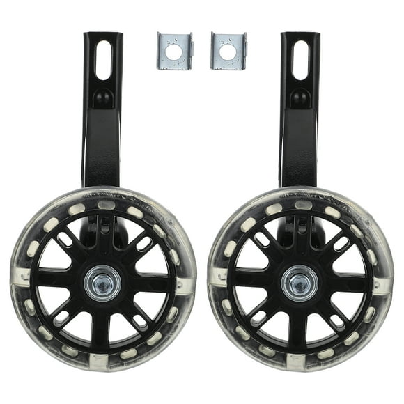 1 par de ruedas de entrenamiento para bicicleta infantil, ruedas auxiliares, estabilizador trasero para bicicleta infantil.