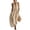 Beige, variant on JULMCOMO Jumpsuits for Women Open Back Deep V Neck Casual Loose Fit Rompers Sleeveless Pleated Wide Leg Pants with Pockets Wine M